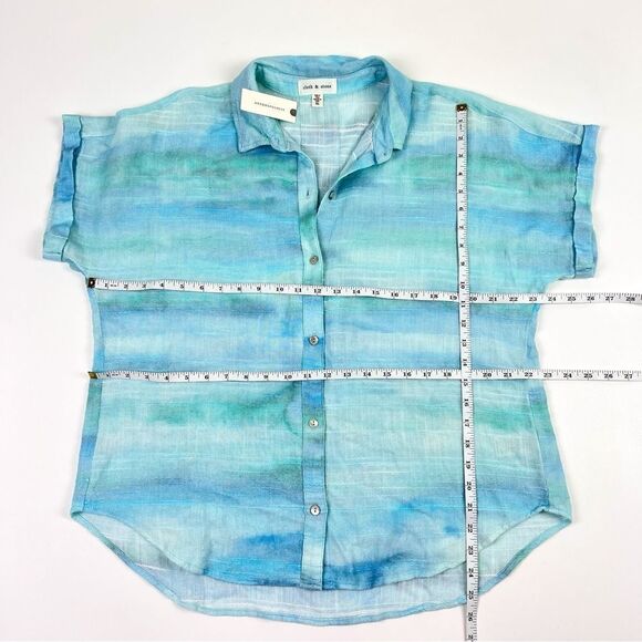 ANTHROPOLOGIE CLOTH & STONE BUTTON DOWN SHIRT SIZE XL - Picture 11 of 13